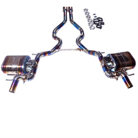 Tuyau d'échappement sport arrière en alliage de titane avec système Valvetronic, compatible avec Land Rover Range Rover 3.0T V6 L405 (2013-2019)