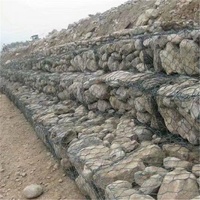 Mur de panier en fil de fer galvanisé pour clôture de jardin, panier de gabions brasés de haute qualité, 1 pièce