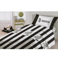 Ensemble de literie pour lit simple en coton rayé classique JUVENTUS - 3 pièces