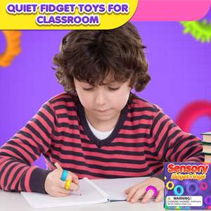 Brinquedos Antiestresse para Crianças, Anel Sensorial de <span class=keywords><strong>Silicone</strong></span>, Brinquedo de Alívio de Estresse - Product Image 6