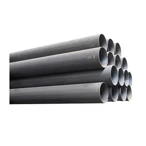 High Quality Best Price Prime Q235D Q235B 200mm 100mm ERW Steel Pipe ERW hot-rolled Carbon Steel Pipe for Car Used Tubing