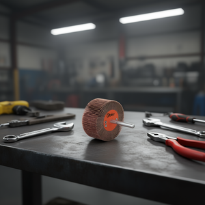 Roue à lamelles abrasives Ttake 30x20 mm, tige de 6 mm, grain 180, pour le meulage - Product Image 3