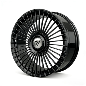 Jantes forgées Hunt Custom 22 24 pouces 5x120 5x114.3 noires multi-rayons pour BMW Alpina Range Rover Ferrari Infiniti Maybach - Product Image 4