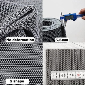 <span class=keywords><strong>Tappeto</strong></span> Reversibile in PVC <span class=keywords><strong>Antiscivolo</strong></span> per Palestra, Studio Fitness, Sala Yoga, Rivestimento per Pavimenti - Product Image 5