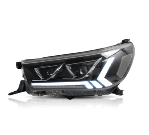 VLAND Full LED Headlights With Sequential Turn Signal+DRL Front Head Light Headlamp 2015-2019 for HILUX/REVO/ROCCO - Product Image 2