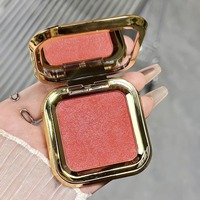 Palette de fard à joues compact vegan longue tenue haute pigmentation effet mat en poudre pressée pour marque privée