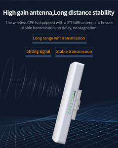 5GHz 300Mbps tầm xa ngoài trời wifi <span class=keywords><strong>router</strong></span> với 5-10km phạm vi CPE PTP/PTMP Antenna cho truyền thông từ xa & mạng - Product Image 5