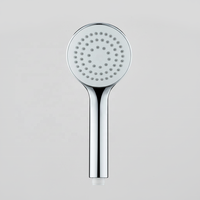 Pommeau de douche à main moderne 1 mode chromé avec fixation murale pour salle de bain, installation facile