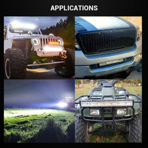 Barre lumineuse <span class=keywords><strong>LED</strong></span> à trois rangées de 15 pouces, 300W, feux combinés, faisceau de travail, barre <span class=keywords><strong>LED</strong></span>, feux de conduite 4x4 pour <span class=keywords><strong>Niva</strong></span> <span class=keywords><strong>Lada</strong></span> tout-terrain ATV 12V 24V - Product Image 2