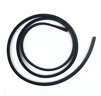 Moulure en caoutchouc pour pare-brise de voiture Joint de verrouillage universel pour pare-brise et vitres Joint de toit ouvrant en caoutchouc