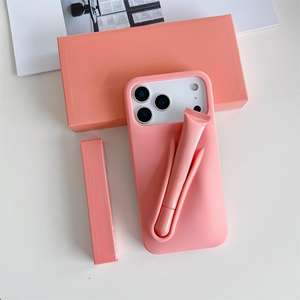 เคสโทรศัพท์ซิลิโคนแบบลิปกลอสสำหรับ iPhone 17 กล่องบรรจุภัณฑ์มีหน้าต่างขนาดใหญ่ เคสกันกระแทกแบบเต็มตัว - Product Image 3