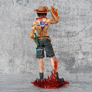 Statua da Collezione in PVC di Ace con Frutto del Fuoco da <span class=keywords><strong>One</strong></span> Piece, 24 cm, Modello GK Action Figure Giocattolo - Product Image 2