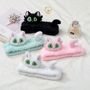 2024 Nieuwe 3d Kat Spa Hoofdband Sweet Facial Hair Tie Make-Up Hoofdbanden Voor Vrouwen En Meisjes Gezicht Wassen Hoofd Wraps - Product Image 3