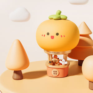 <span class=keywords><strong>Veilleuse</strong></span> LED mignonne de dessin animé <span class=keywords><strong>Panda</strong></span> Lapin Chat avec interrupteur à bouton rechargeable à 3 niveaux de luminosité - Product Image 5