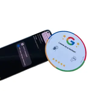 Popolare visualizzazione online tag NFC scheda di visualizzazione NFC stampabile personalizzata