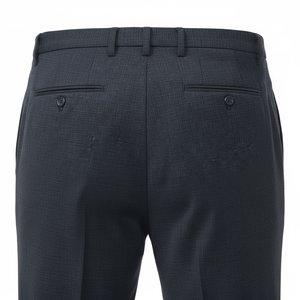 ชุดเดรสสีดำ/ น้ำเงินของผู้ชายกางเกงทางการผ้ายืดป้องกันการยับ - Product Image 1