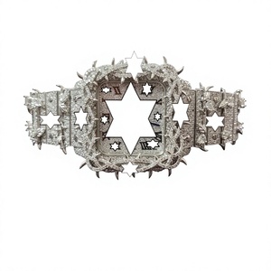 Montre de luxe NYC DIAMOND EMPIRE à mouvement automatique japonais, boîtier carré en acier inoxydable, cadran de 41 mm, diamants en moissanite - Product Image 1