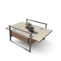 Table coulissante personnalisée en bois de 18 mm pour coffre de voiture, capacité de charge de 50 kg, poste de travail pour camping