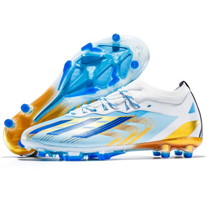 Nuove <span class=keywords><strong>Scarpe</strong></span> da <span class=keywords><strong>Calcio</strong></span> Professionali Unisex Leggere per Terreni Duri <span class=keywords><strong>con</strong></span> Tomaia Sintetica e Suola in Gomma per Allenamento Primavera-Autunno OEM - Product Image 5