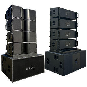 Çift 12 İnç Flybar Line Array DJ Hoparlör Ses Sistemi Pasif Aktif Asılı Sahne Profesyonel Line Array Hoparlörler - Product Image 1