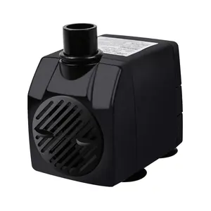 Bomba de água elétrica para fonte, bomba de água com motor de 7.4ft para jardim 25w 350gph