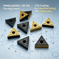 Dreieckige Indexierbare Außendrehplatten TNMG160404/08-TM JF8125 DLT CVD-beschichtete Hartmetall-Drehwerkzeuge für Stahl Allgemein OEM