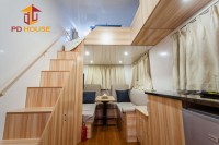 Camping Mini Boîte de Voiture Maison Remorque Préfabriquée Conteneur de Voyage Cabine Maison Hôtel Mobile Hors Route Caravane avec Châssis à Vendre