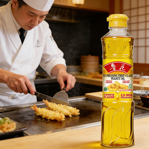 Olio di Arachidi Pressato Fisicamente con Nutrienti Intatti, Certificato ISO, Prodotto OEM dalla Fabbrica Luhua, Olio da Cucina per Alimenti - Product Image 1