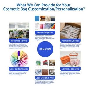 Wholesale Custom Zipper Pouch Eco-friendly Makeup <b>Bag</b> <b>Travel</b> <b>Toiletry</b> <b>Bag</b> Cork Cosmetic <b>Bag</b> - Product Image 6