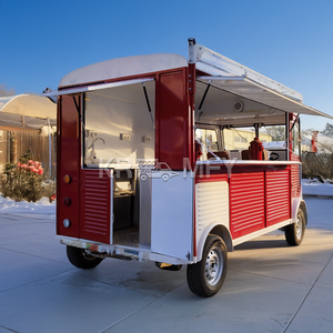 Camión de comida eléctrico móvil de China, camión de venta de comida móvil, carrito de perritos calientes, remolque de comida de concesión con equipo para hornear, coche de comedor - Product Image 5