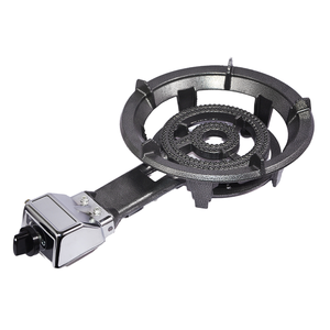 Estufa de Gas de hierro fundido de 2 anillos, clase de eficiencia energética, para cocina comercial, exterior, Hotel, hogar - Product Image 1