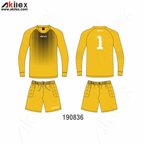 Akilex Seragam Jersey Penjaga Gawang Sepak Bola, Pakaian Tim Profesional Desain Warna Sepak Bola Ukuran Kosong 2022 - Product Image 5