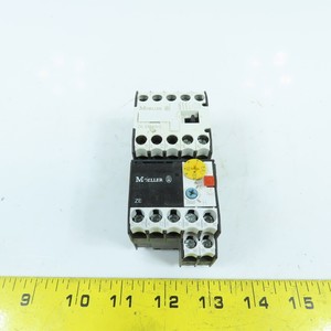 PLC <strong>DILEM</strong>-<strong>10</strong>-G IEC Power Contactor 24VDC Coil 5HP W/ZE-1.0 Overload 0.6-1.0A Warranty Product - Product Image 1