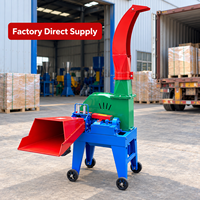 Broyeur de tiges de maïs pour la préparation de la matière première d'ensilage 1500 kg/h – Machine agricole de découpe de fourrage