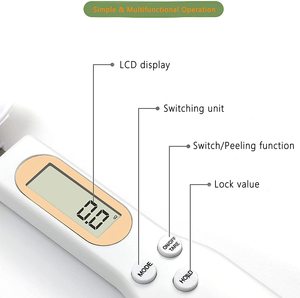<span class=keywords><strong>Cuchara</strong></span> Medidora <span class=keywords><strong>Digital</strong></span> de Bolsillo de 500g 0.1g, Mini Báscula Electrónica de Precisión para Cocina, Ideal para Alimentos, Repostería y Cocción - Product Image 5