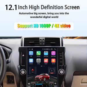วิทยุติดรถยนต์ระบบ Android 13 ขนาด 12.1 นิ้ว พร้อมระบบนำทาง GPS สำหรับรถยนต์ Toyota Land Cruiser Prado ปี 2007-2016 หน้าจอแนวตั้ง Octa Core - Product Image 4