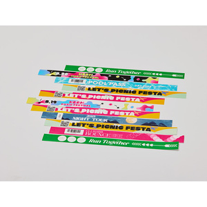 สายรัดข้อมือ AnyWristband แบบเต็มสี ทำจากวัสดุ TYVEK ขนาด 25 มม. (1 นิ้ว) สายรัดข้อมือรักษ์โลกสำหรับงานอีเว้นท์ - Product Image 2