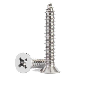 304 Stainless Steel Ka Cross Head Countersunk Self Tapping Screws Metric Class 12.9 For Metal - Product Image 3
