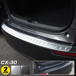 Plaque de protection de pare-chocs arrière en acier inoxydable <span class=keywords><strong>pour</strong></span> <span class=keywords><strong>Mazda</strong></span> <span class=keywords><strong>CX</strong></span>-<span class=keywords><strong>30</strong></span> 2020 2021 <span class=keywords><strong>Accessoires</strong></span> de voiture - Product Image 1