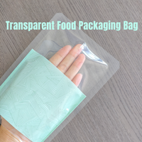 Sachet Retort Transparent Personnalisé pour Emballage Alimentaire, Stratifié PET/PA/RCPP, Qualité Alimentaire, Imprimé par Héliogravure, Scellable à Chaud, Sous Vide