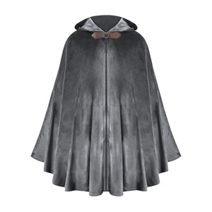 Cape à capuche médiévale Renaissance pour homme, cape en velours, cape victorienne, cape médiévale, costume d'Halloween pour adulte, <span class=keywords><strong>femme</strong></span> - Product Image 5