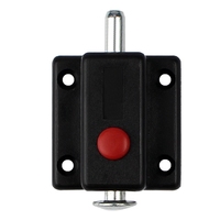 Loquet à ressort magnétique automatique pour porte de placard, mini-bouton magnétique à pousser pour ouvrir, loquet à ressort magnétique