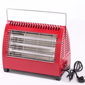 Electric heater Double Side Heating 220V House Warmer 1.8KW Freestanding Portable Quartz Heater with handle