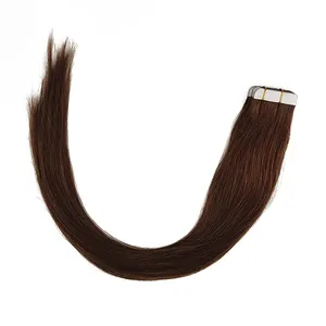 Xinda in stock 1 day delivery human hair tape in hair extension human 14 inch remy #4 color customized hair for woman