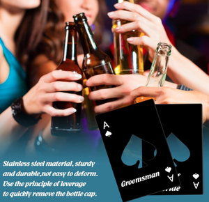 Abridor de Botellas de Cerveza Portátil de Acero Inoxidable del Tamaño de una Tarjeta, Herramienta Multiusos con Inserto para Llavero, para Cartera, EDC, Camping <span class=keywords><strong>y</strong></span> Viajes - Product Image 6