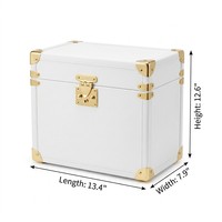 Boîte cadeau en fibre de bois de densité moyenne multicouche personnalisée, boîte en velours pour parfum de luxe, avec une boucle