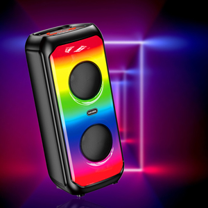 Kakusiga Portable <b>Bluetooth</b> <b>Speaker</b> 2x4 Inch 16W RGB <b>Lights</b> Party Use - Product Image 5