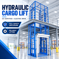 Elektrischer Lastenaufzug, Mini-Elektro-Warenlift für Lager, Elektrische Lastenlift-Plattform
