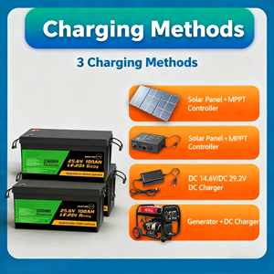 Bmsリチウム電池12.8v 100ah 150ah 200ah 300ahリン酸鉄リチウム電池Lifepo4 Rvマリン用 - Product Image 4