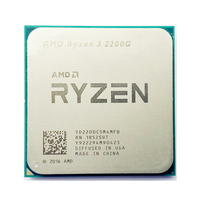 Prix usine AMD pour Ryzen 3 2200G CPU 3.5 GHz Quad-Core Quad-Thread Processeur YD2200C5M4MFB Socket AM4 Nouveau et d'occasion